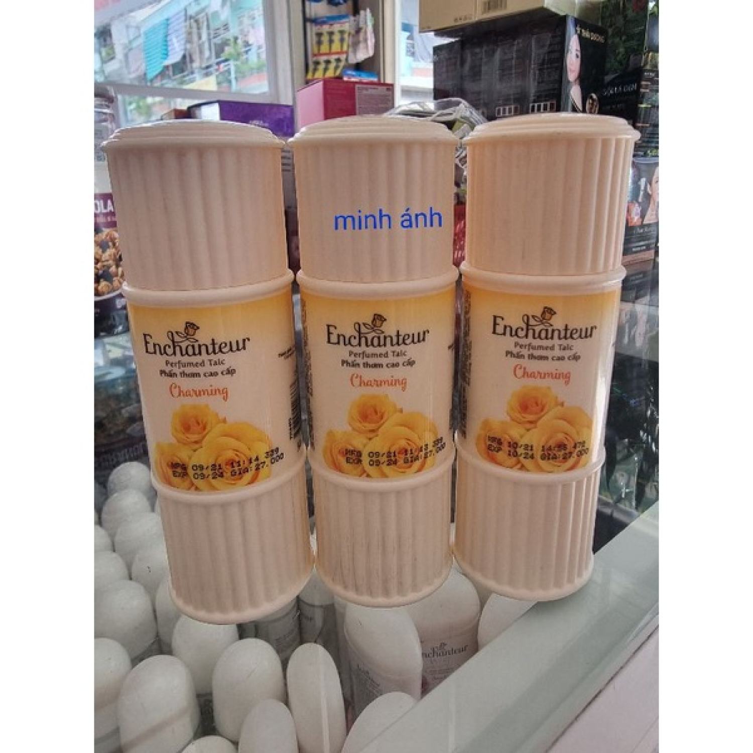 phấn thơm enchanteur charming 50gr { chính hãng cty }