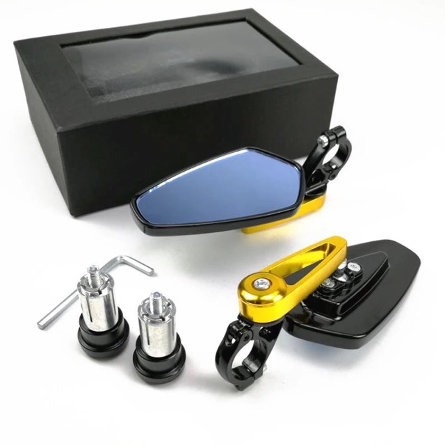 [Màu VÀNG] 1 Chiếc,1 Đôi Gương Gù Tay Lái Xe(steering wheel mirror)