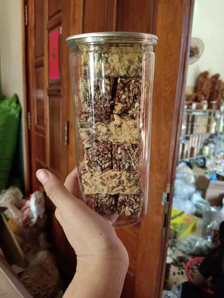 Thanh Gạo Lứt Chà Bông Trai Đẹp 250G
