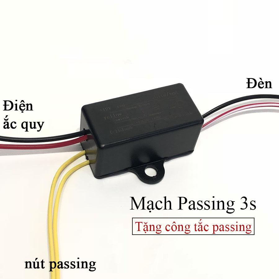 [HCM]Mạch Passing 3S Gắn Đèn Xe Máy [ tặng công tắc passing ]