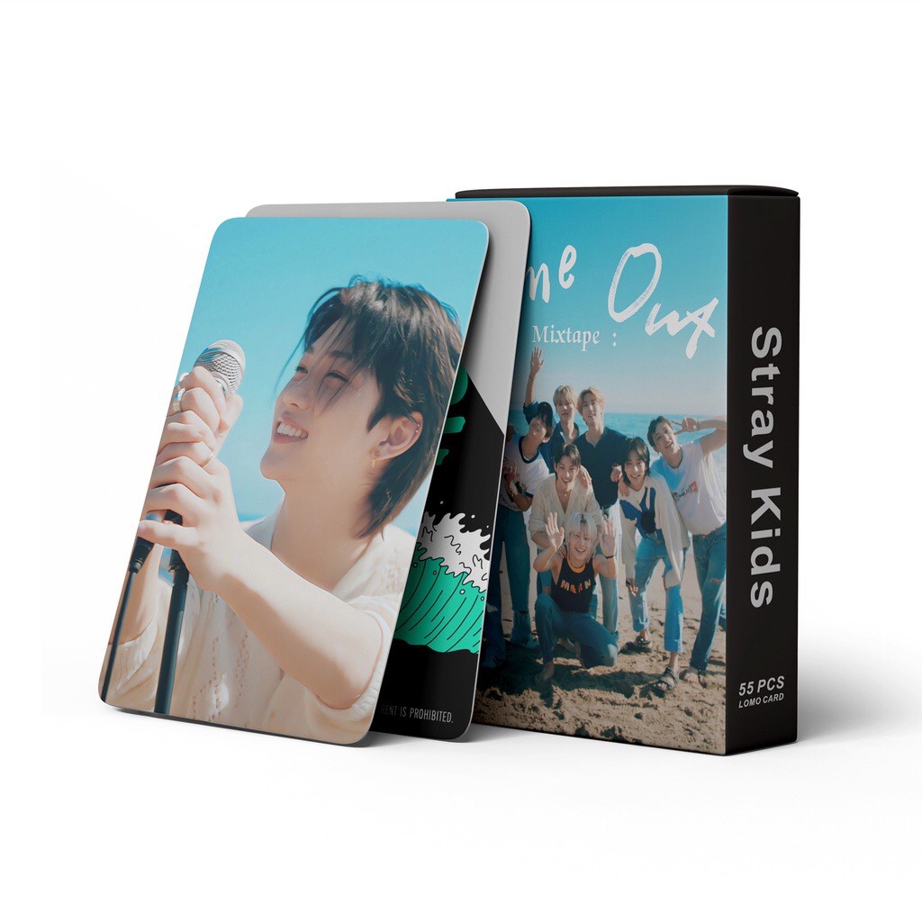 Set 55 lomo card Stray Kids -Time Out