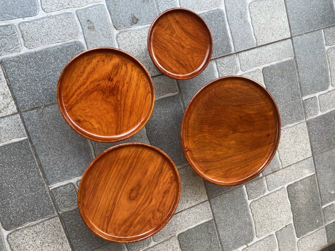 Trays, Fruit Plates, High-Quality Incense Wood Altar Table