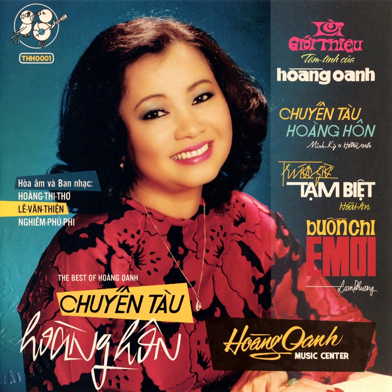 Bộ 4 Đĩa CD hoàng oanh