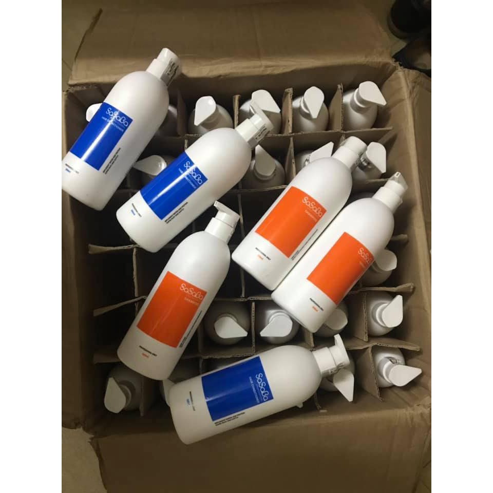 LẺ DẦU GỘI HOẶC DẦU XẢ SASABA PLUS 2019 500ML - 800ML