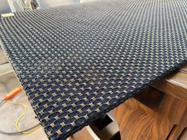 Vải ê căng quả trám ( vải bọc bảo vệ loa ) 1m2