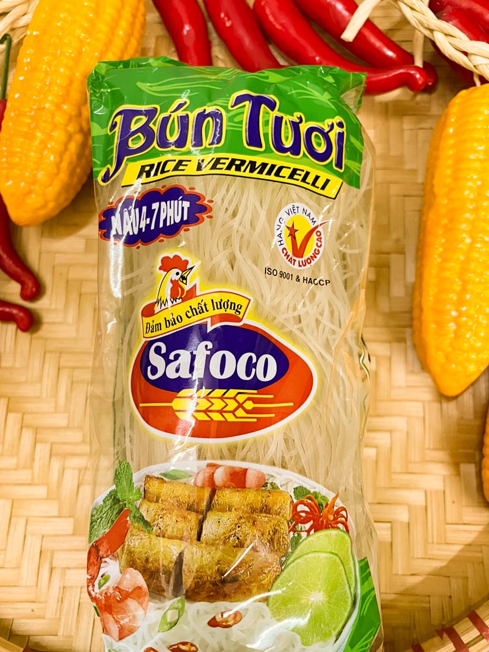Bún tươi dạng khô safaco -300gr