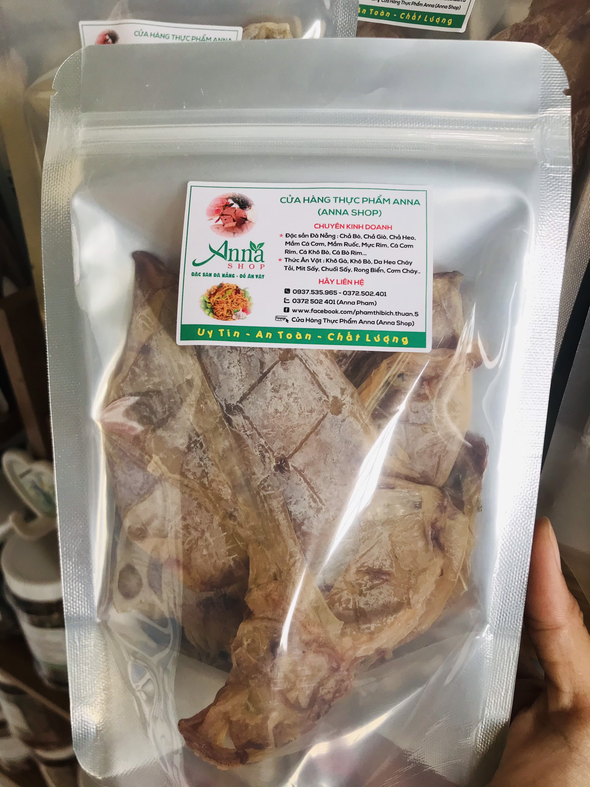 {GÍA SIÊU RẺ} 400GR KHÔ MỰC CON Thực Phẩm Anna
