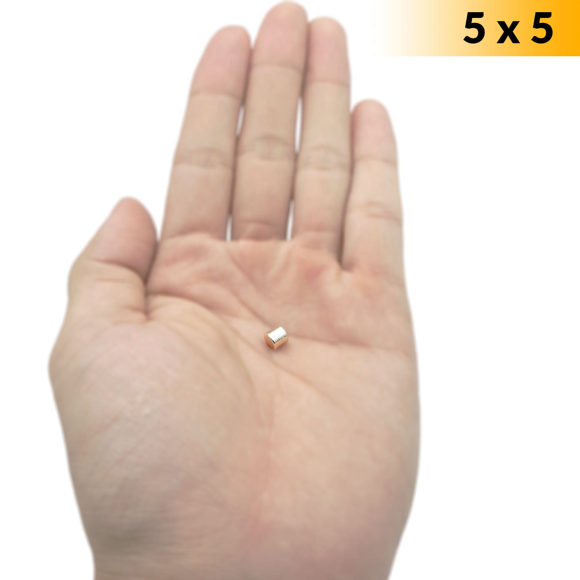 Nam châm đất hiếm trắng nhỏ 5x5mm