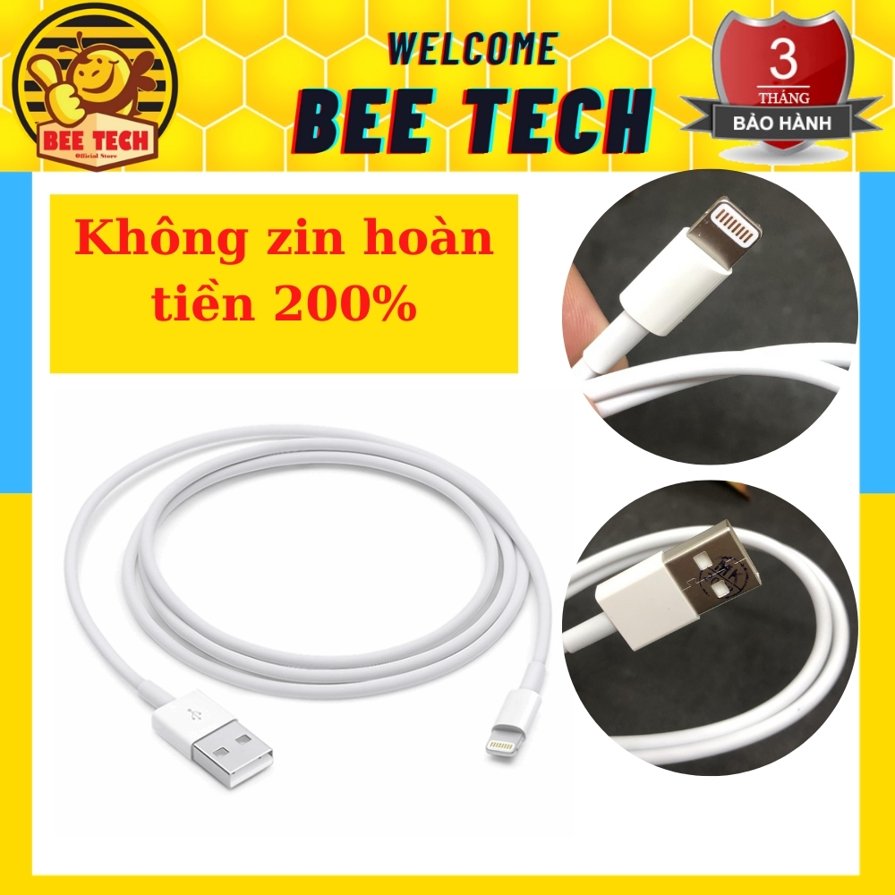 Cáp sạc zin bóc máy cho iPhone - Beetech