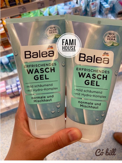[ HÀNG ĐỨC CHÍNH HÃNG l] Sữa rửa mặt BALEA nội địa ĐỨC 150ml cho các loại da