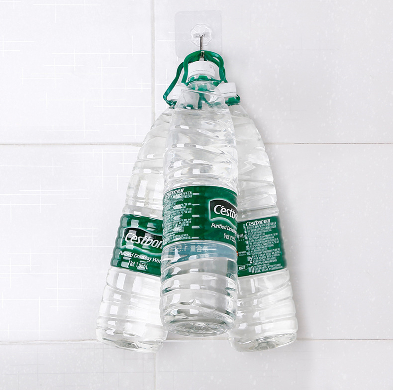 Combo móc dán tường trong suốt chịu lực