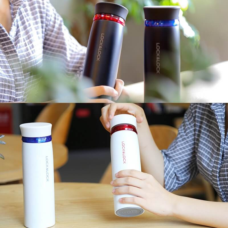 [HCM]Bình giữ nhiệt Lock&Lock Feather Light 450ml LHC4131WR