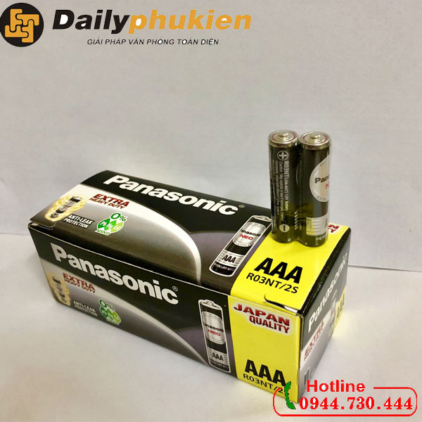 10 đôi Pin AAA Panasonic Neo R03NT-2S chính hãng