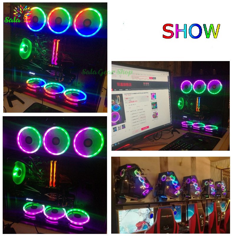 [HCM]1 Quạt Tản Nhiệt Coolmoon V2 RGB