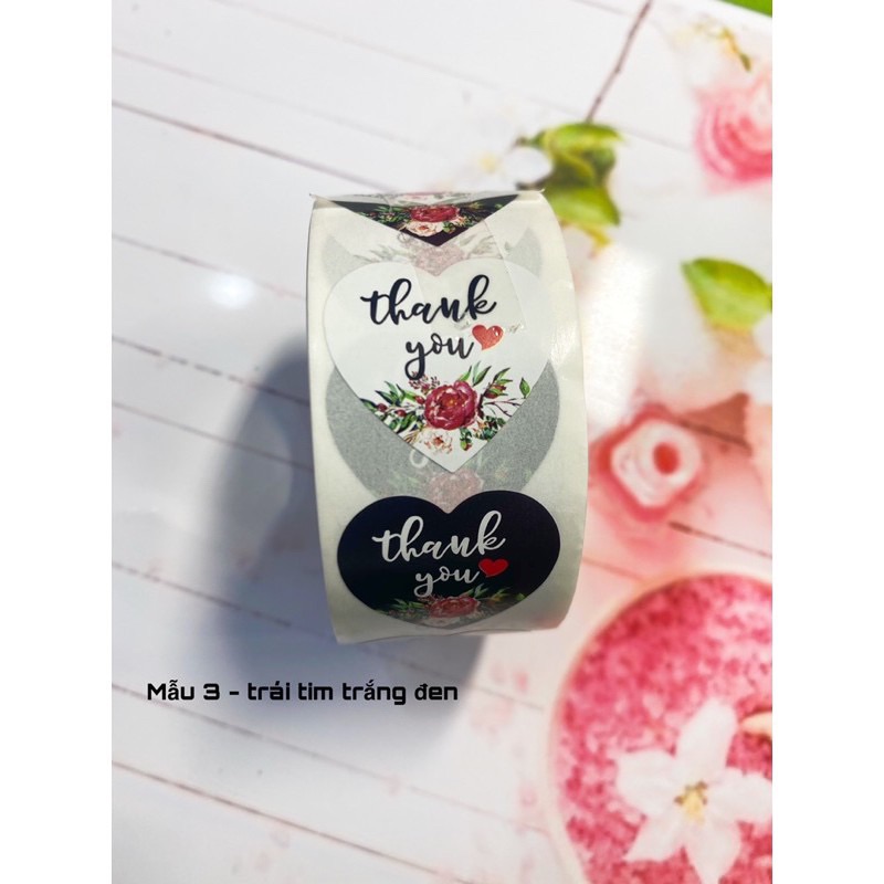 [HCM]Sticker in chữ thank you ( 20 tem )