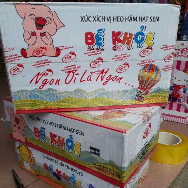 Xúc xích ăn liền tiệt trùng"Bé khỏe"