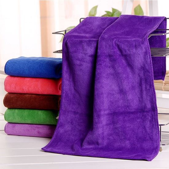 Khăn lau xe microfiber siêu thấm 30x30 cm