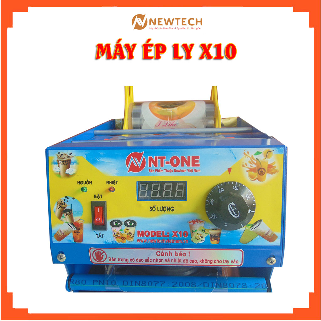 Máy ép ly Newtech X10 ép ly từ 400-1000ml