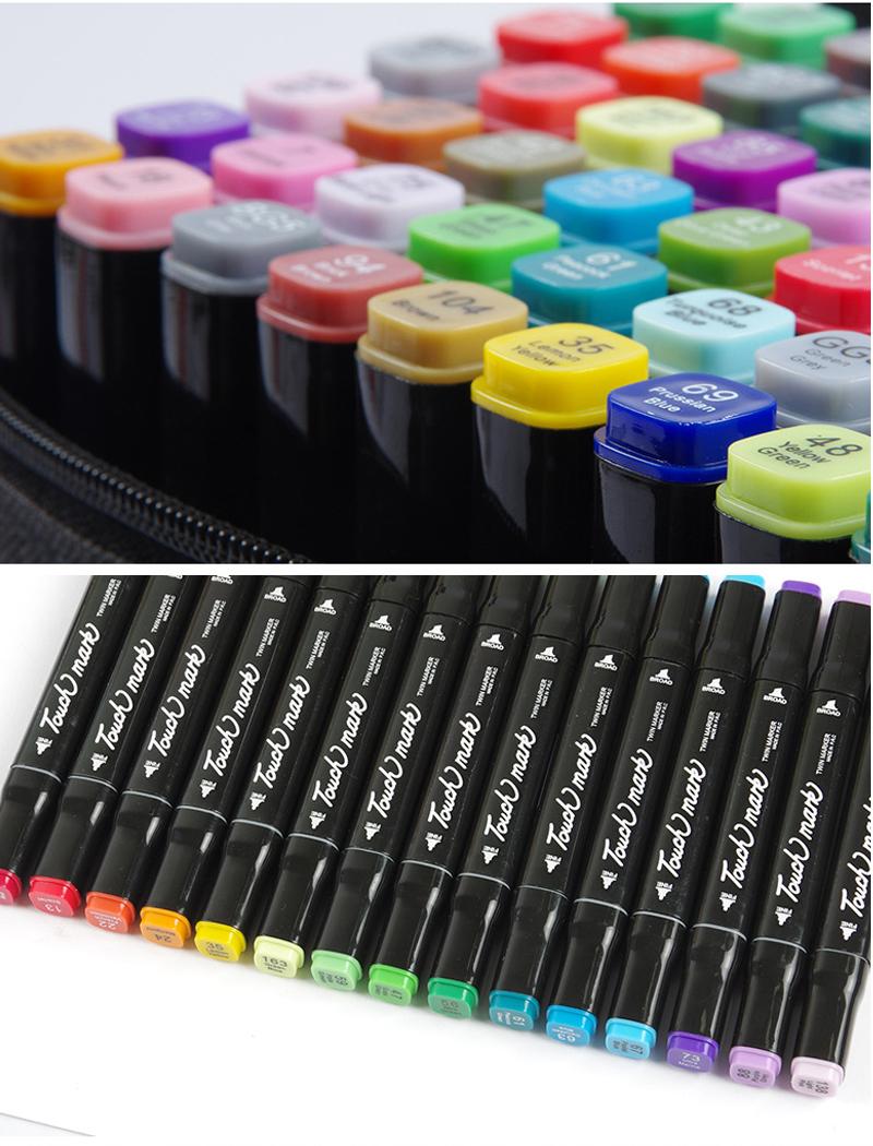 Bộ bút Touch Mark 80 màu (vỏ đen)(CB-Shop)
