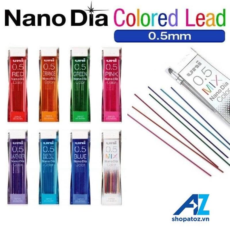 Mua Hộp ngòi Chì Kim Uni Nano Dia Color cỡ 0.5/07mm