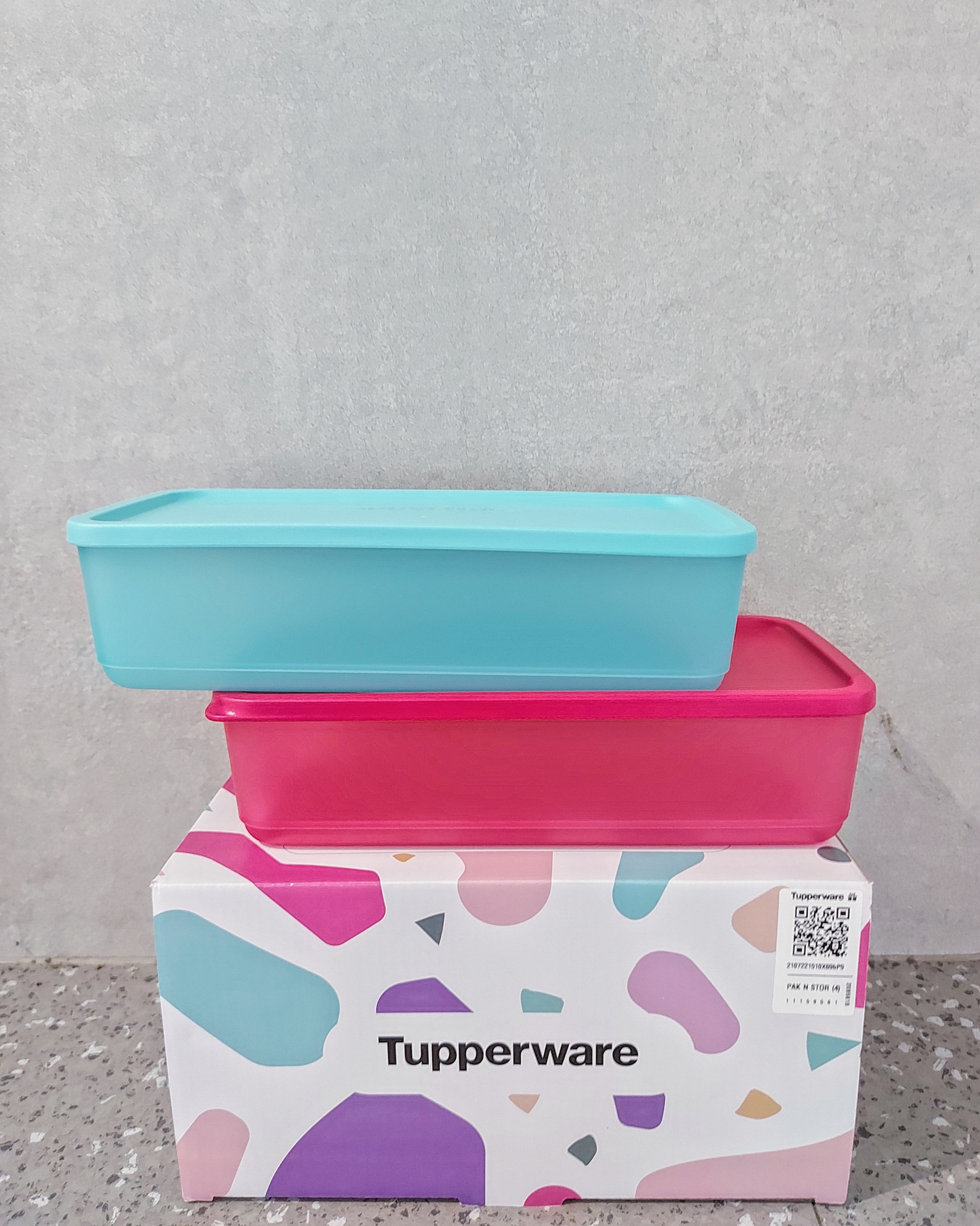 Set 2 hộp trữ mát Pak N Stor 1.4L ( chat để chọn màu )