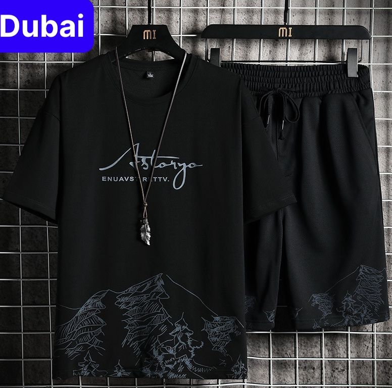 ĐỒ BỘ THỂ THAO ATAGO NÚI PHÚ SĨ , SET ĐỒ BỘ THỂ THAO, ĐỒ BỘ TẬP GYM MANG Ở NHÀ VÀ ĐI CHƠI , ĐỒ BỘ NAM PHONG CÁCH CAO CẤP - DUBAI FASHION