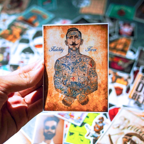 [HCM]Set 100 sticker hình dán - Barber hớt tóc