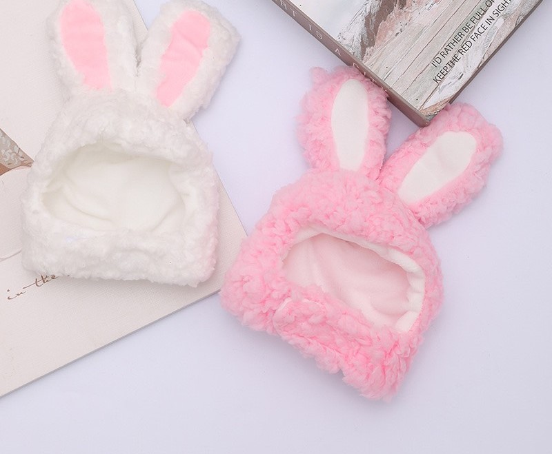 Nón tai thỏ 4 màu cho chó mèo - T3 PETS SHOP