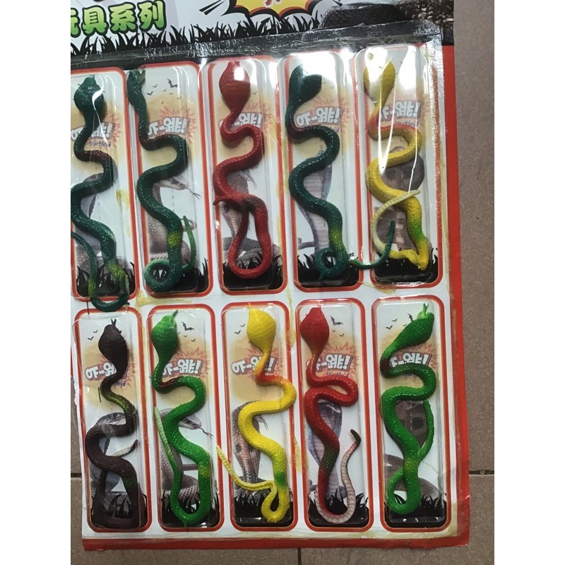 [HCM]RẮN GIẢ CAO SU