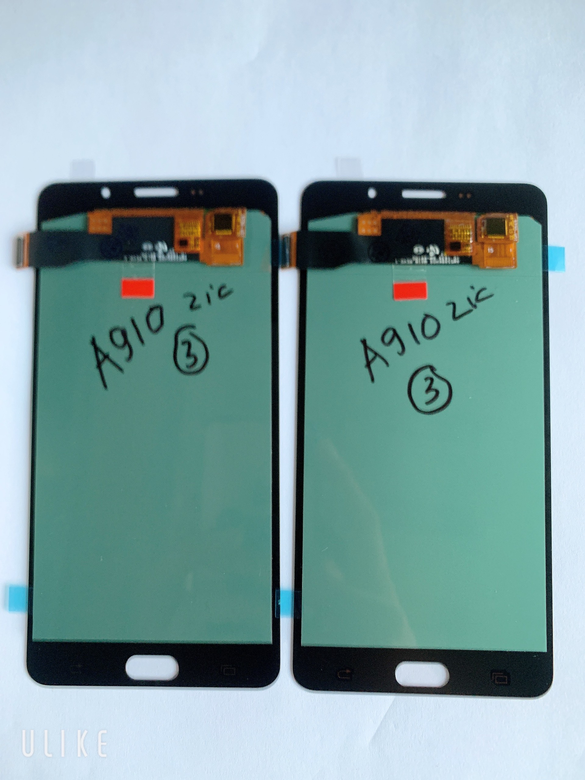 Màn hình samsung galaxy a9 pro 2016 / sm-a910f - màn hình nguyên bộ oled 2ic, màu vàng gold
