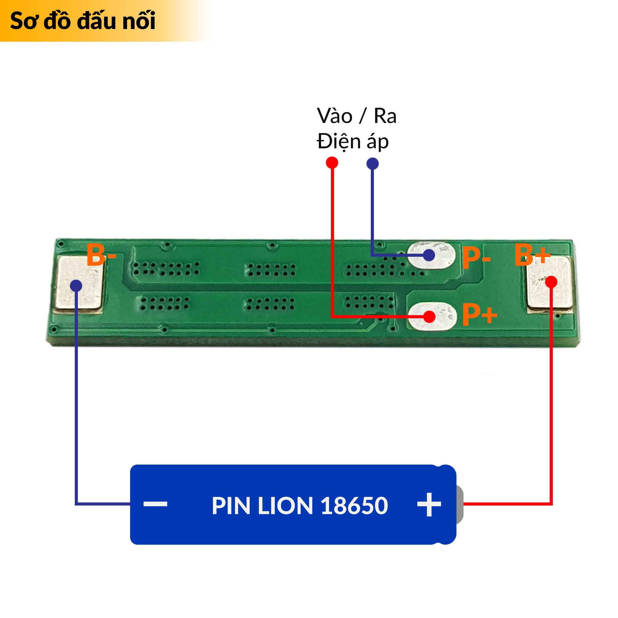 Mạch bảo vệ pin 1S
