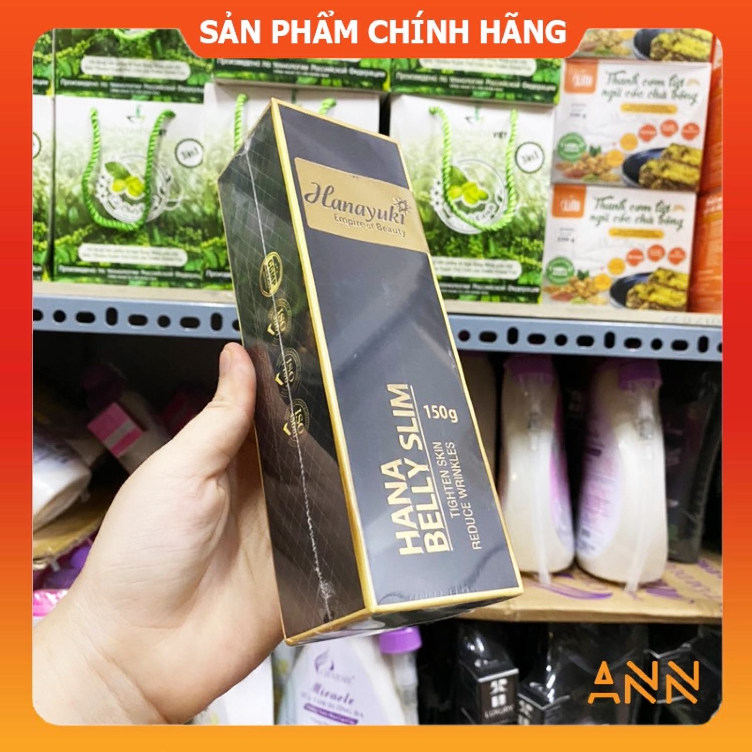 [Chính hãng] Kem tan mỡ Hana Belly Slim - Mỹ phẩm Hanayuki