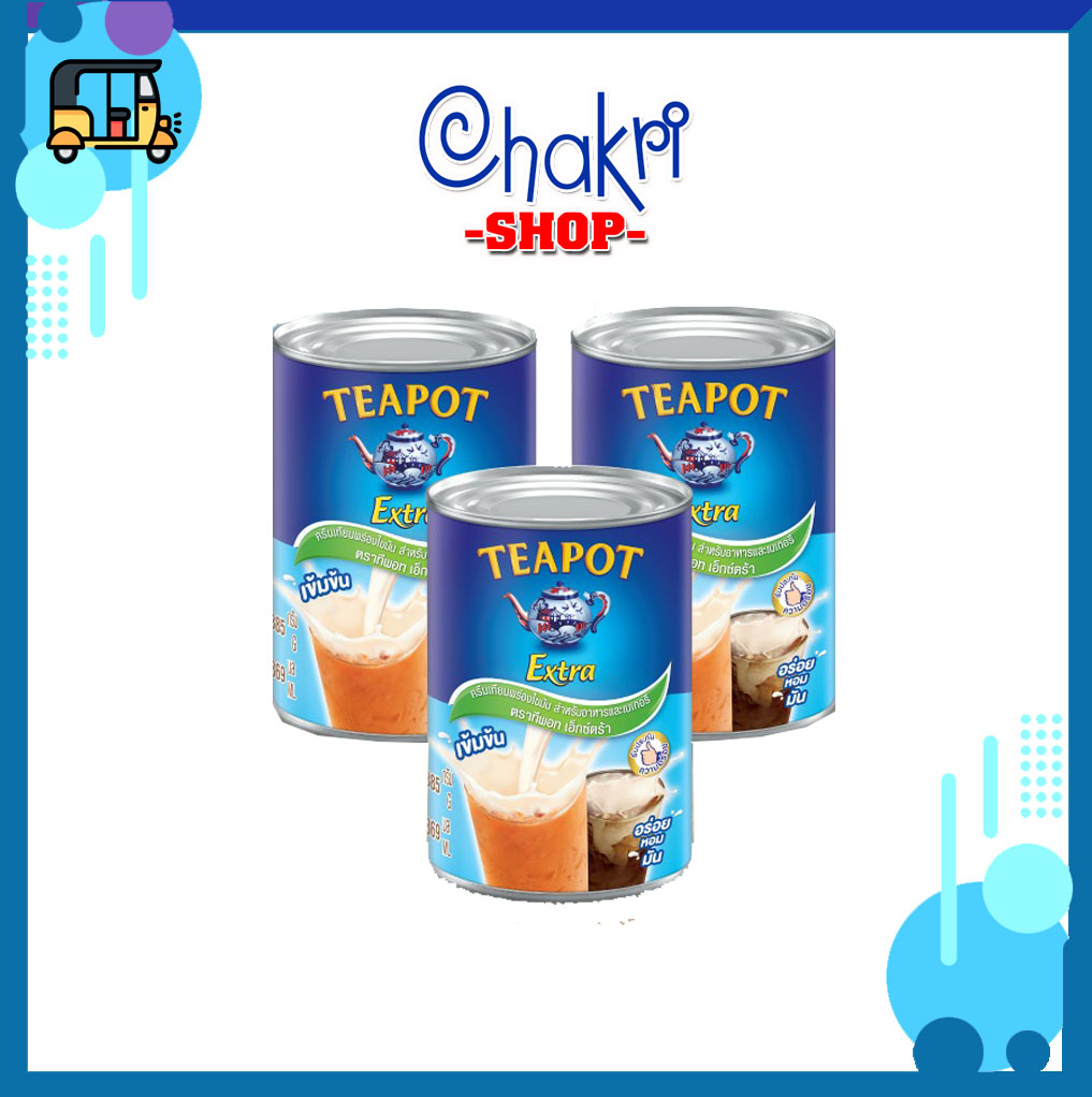 Sữa béo lỏng không đường Thái Lan Teapot