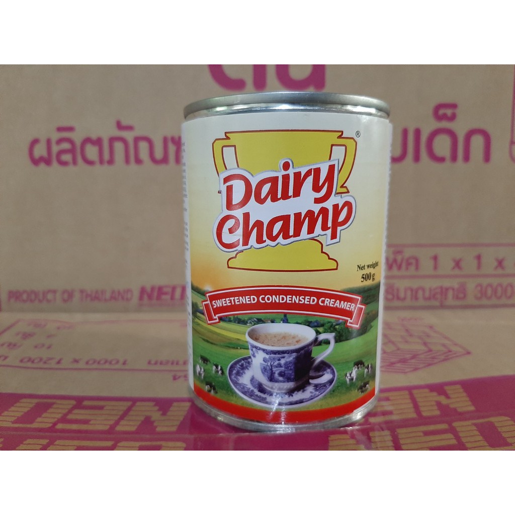 (KTT) Sữa đặc có đường DAIRY CHAMP lon 500 gr ( Malaysia)
