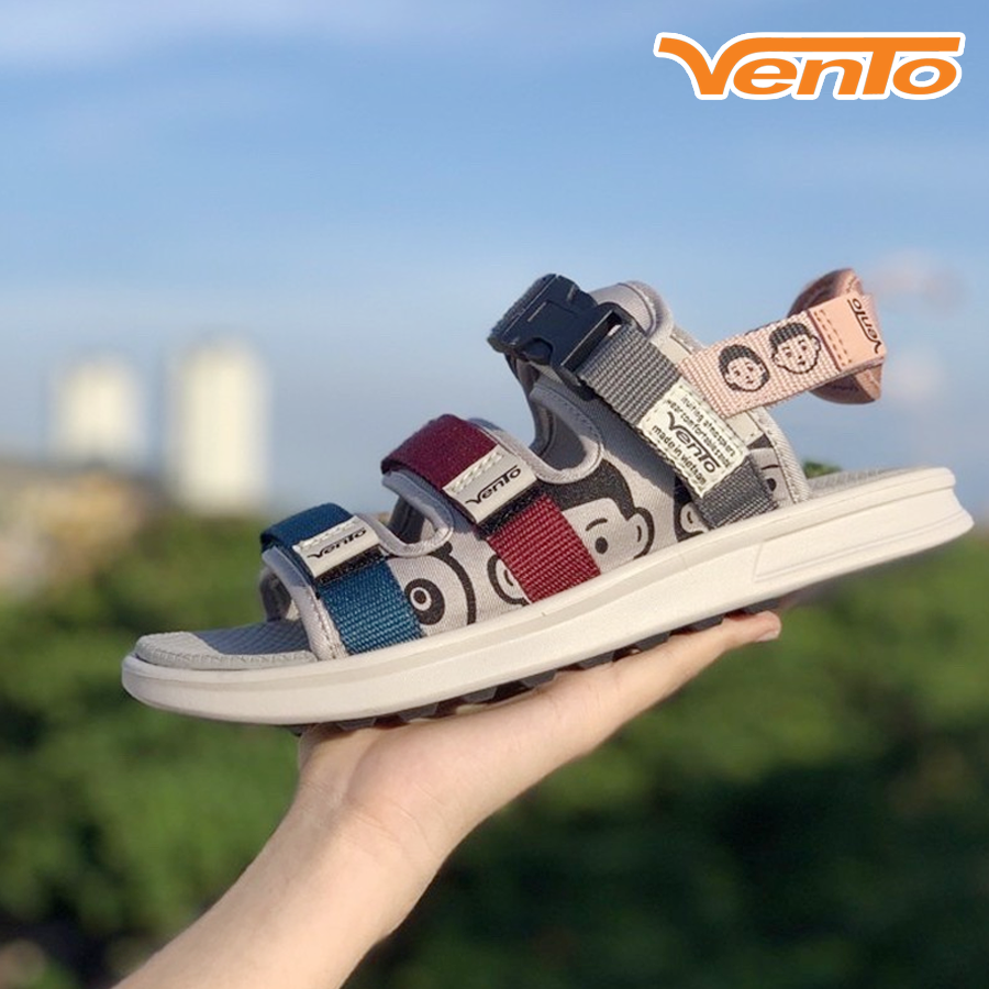 Giày Sandal Vento SD-NB80 Màu Tro Ghi Cá Tính