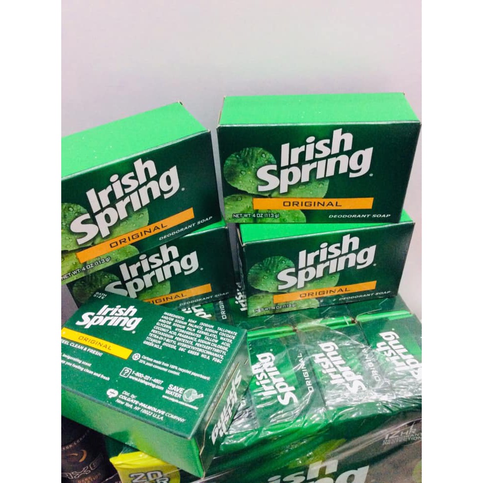 Bộ 6 Xà bông cục IRISH SPRING soap 113g