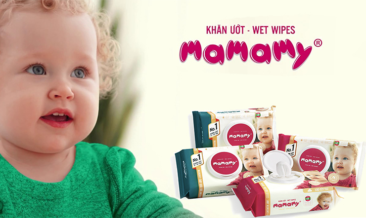 [ QUÀ TẶNG ]  Khăn giấy ướt Mamamy