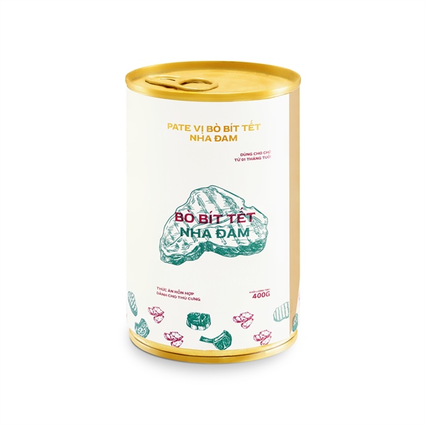 Pate Alpha Pet Cho Chó Lon 400g (Nhà máy King Pet) - [Nông Trại Thú Cưng]