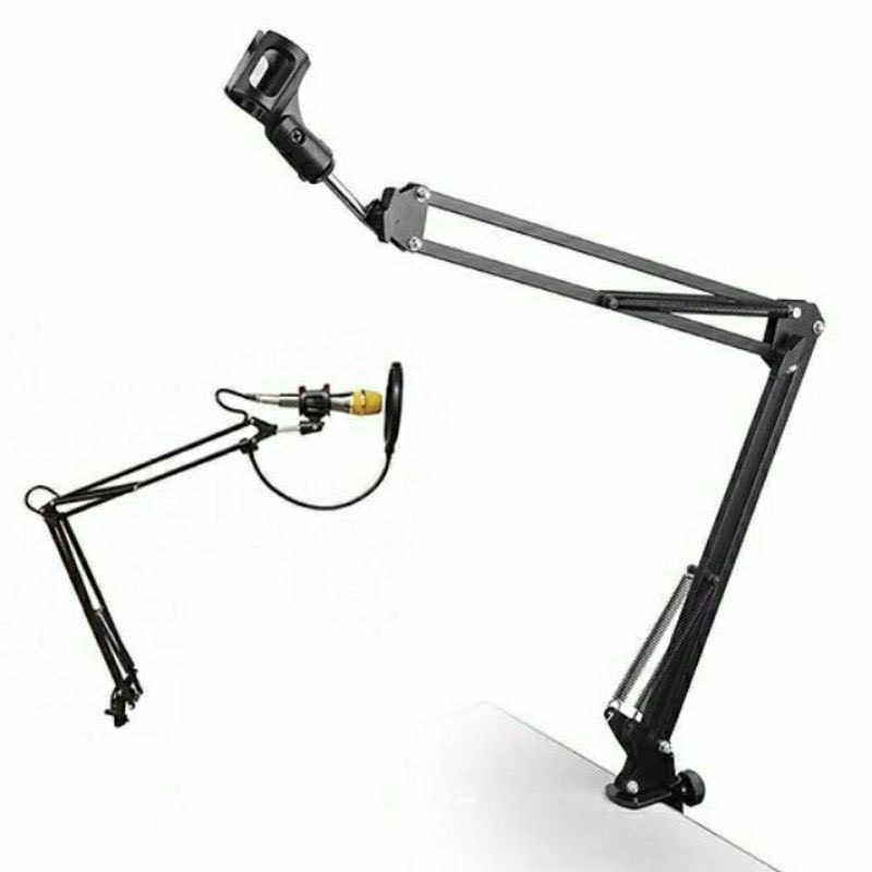 [GIÁ SỈ - HÌNH THẬT] Chân Đế Micro Kẹp Bàn Thu Âm Live Stream chắc chắn tiện lợi