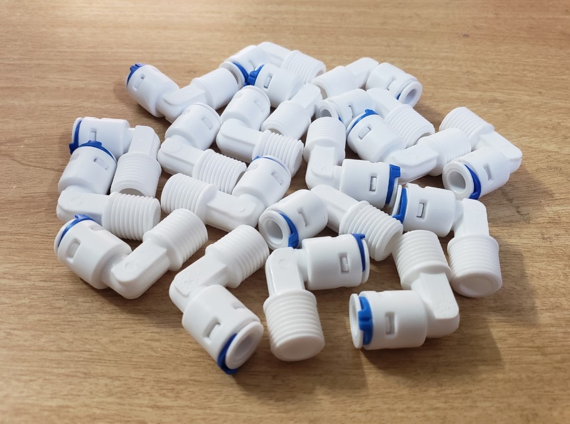 (HCM) Combo 10 Cút Nối Ren13 Dây 6mm-(Cút Góc Nối Nhanh Ren13/6)