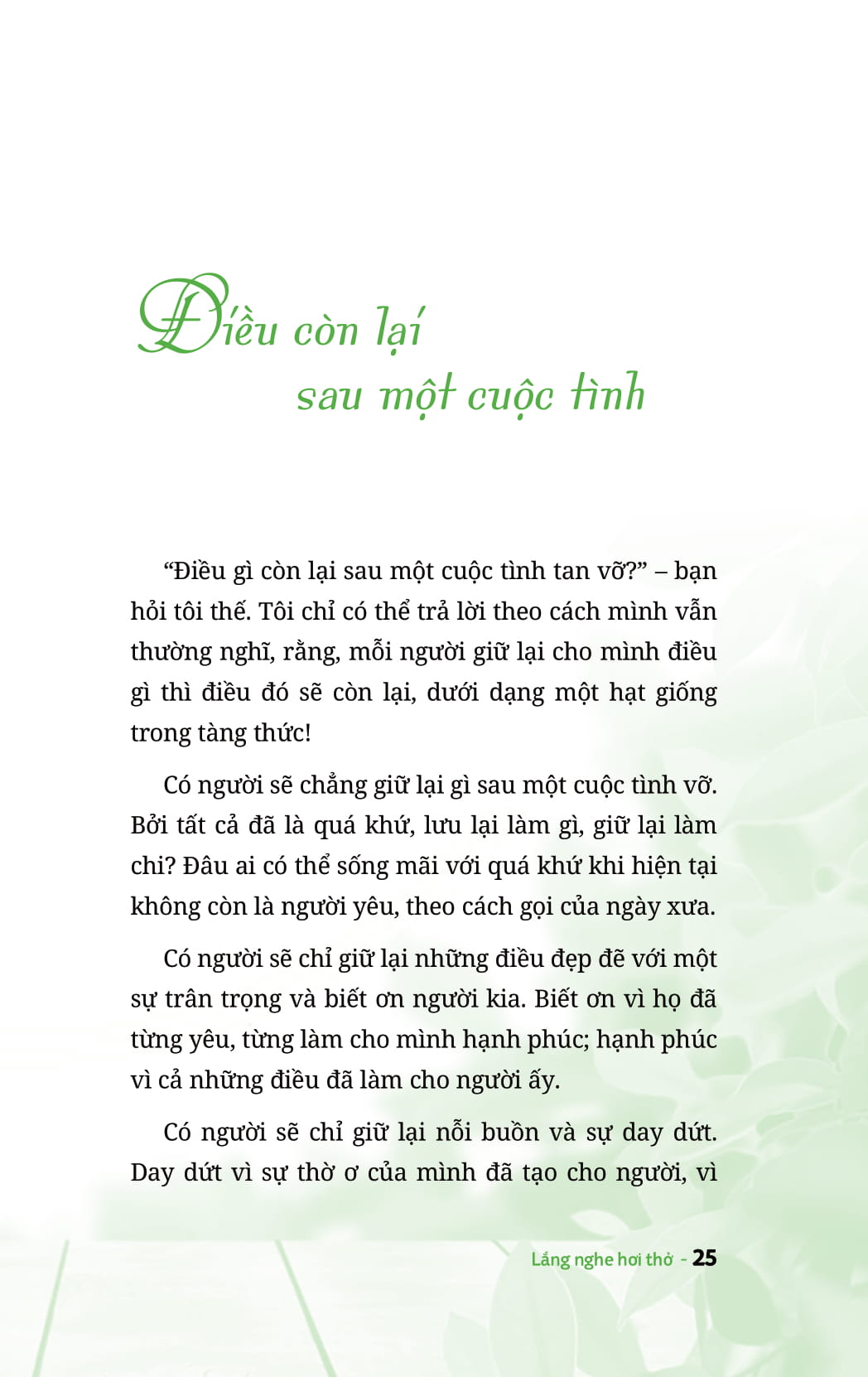 Fahasa - Lắng Nghe Hơi Thở