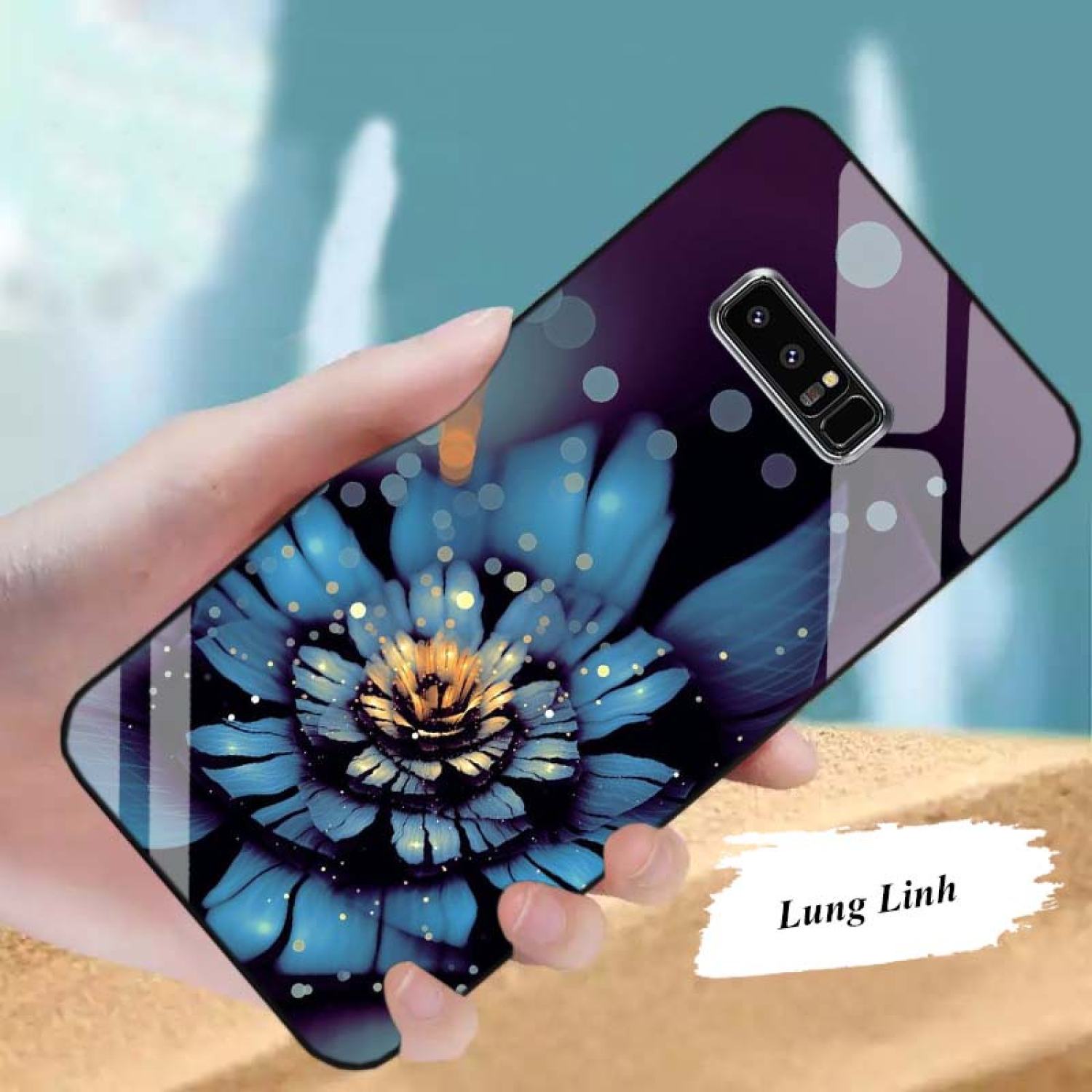 Ốp samsung note 8, s8, s8 plus lưng kính cường lực mới ƞhất