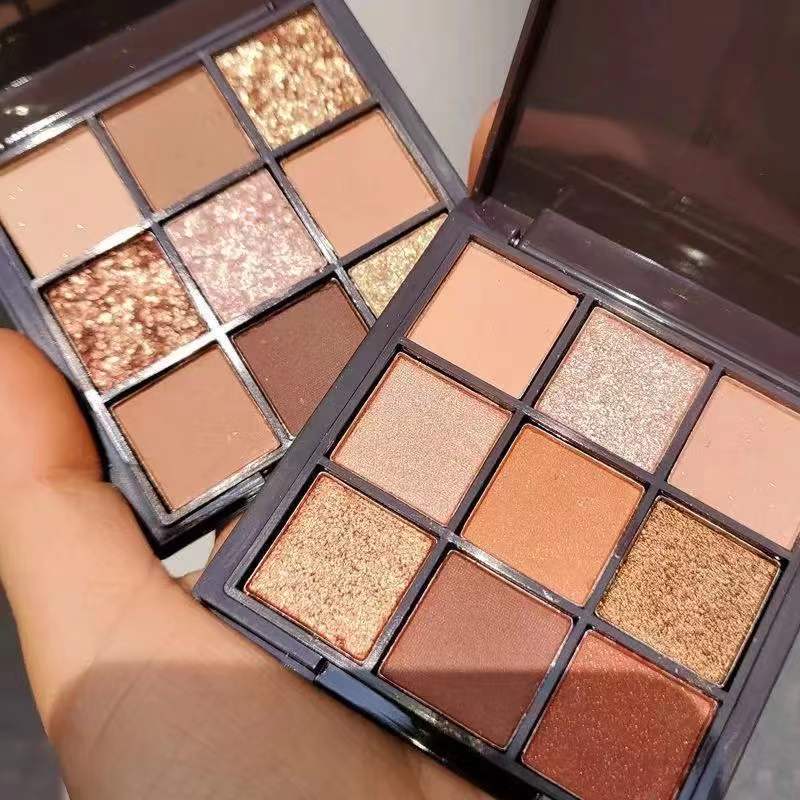 9 Colors Eyeshadow Palette waterproof eyeshadow makeup