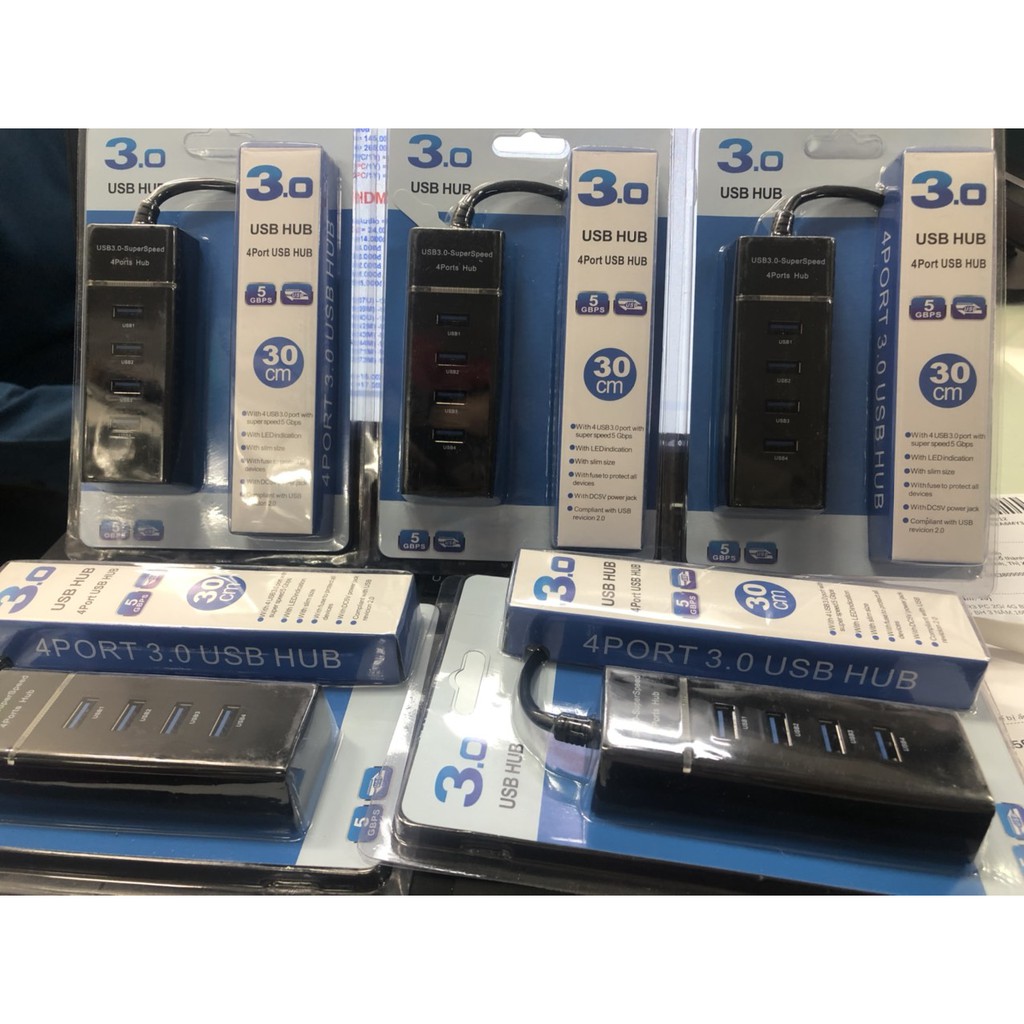 Bộ chia USB từ 1 thành 4 cổng USB 3.0 tốc độ cao cam kết sản phẩm đúng mô tả chất lượng đảm bảo