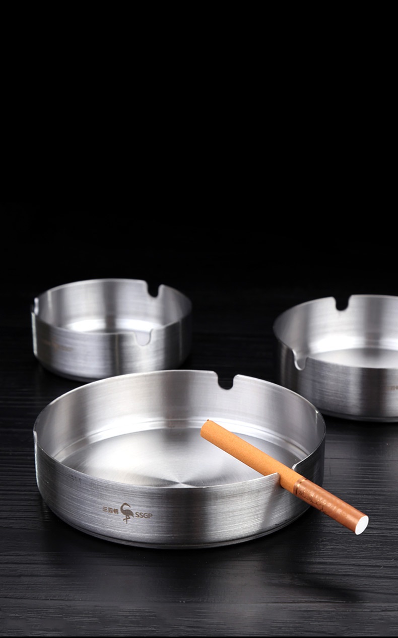 Gạt Tàn Thuốc Lá - Chất Liệu Inox Cao Cấp