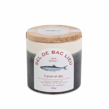 MUỐI BẠC LIÊU - FLEUR DE SEL 500G