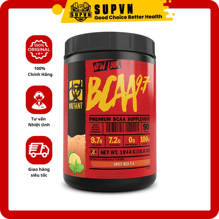 Bcaa mutant 90 serving phục hồi cơ bắp, bcaa phục hồi cơ nhanh chóng ,vị ngon