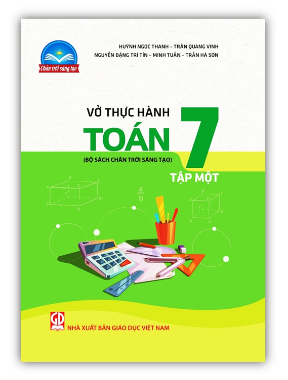 Sách - Combo Vở thực hành Toán 7 - tập 1 + tập 2 (Bộ sách Chân trời sáng tạo)