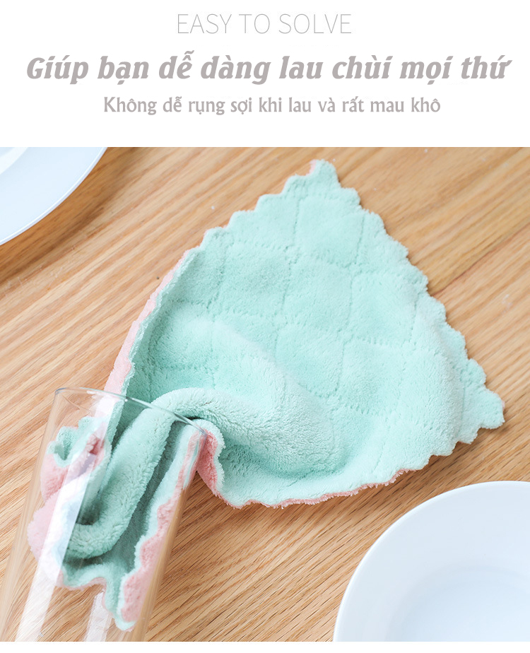Khăn lau bếp |Khăn lau đa năng thấm hút nước