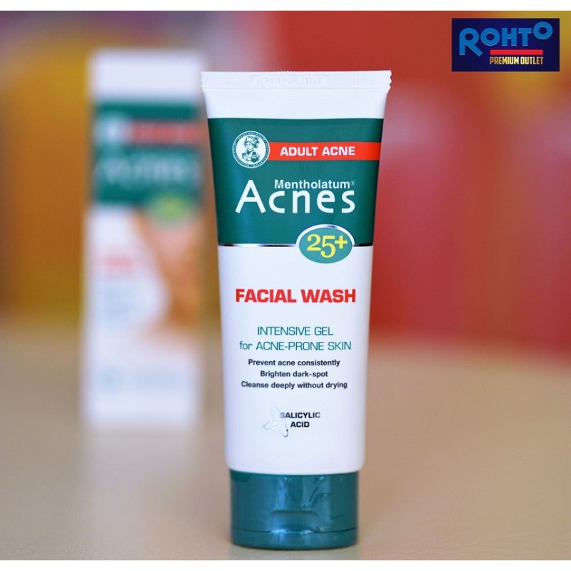 Gel Rửa Mặt Ngăn Ngừa Mụn - Acnes 25+ Facial Wash
